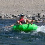 Tubing on the Clackamas River near Portland